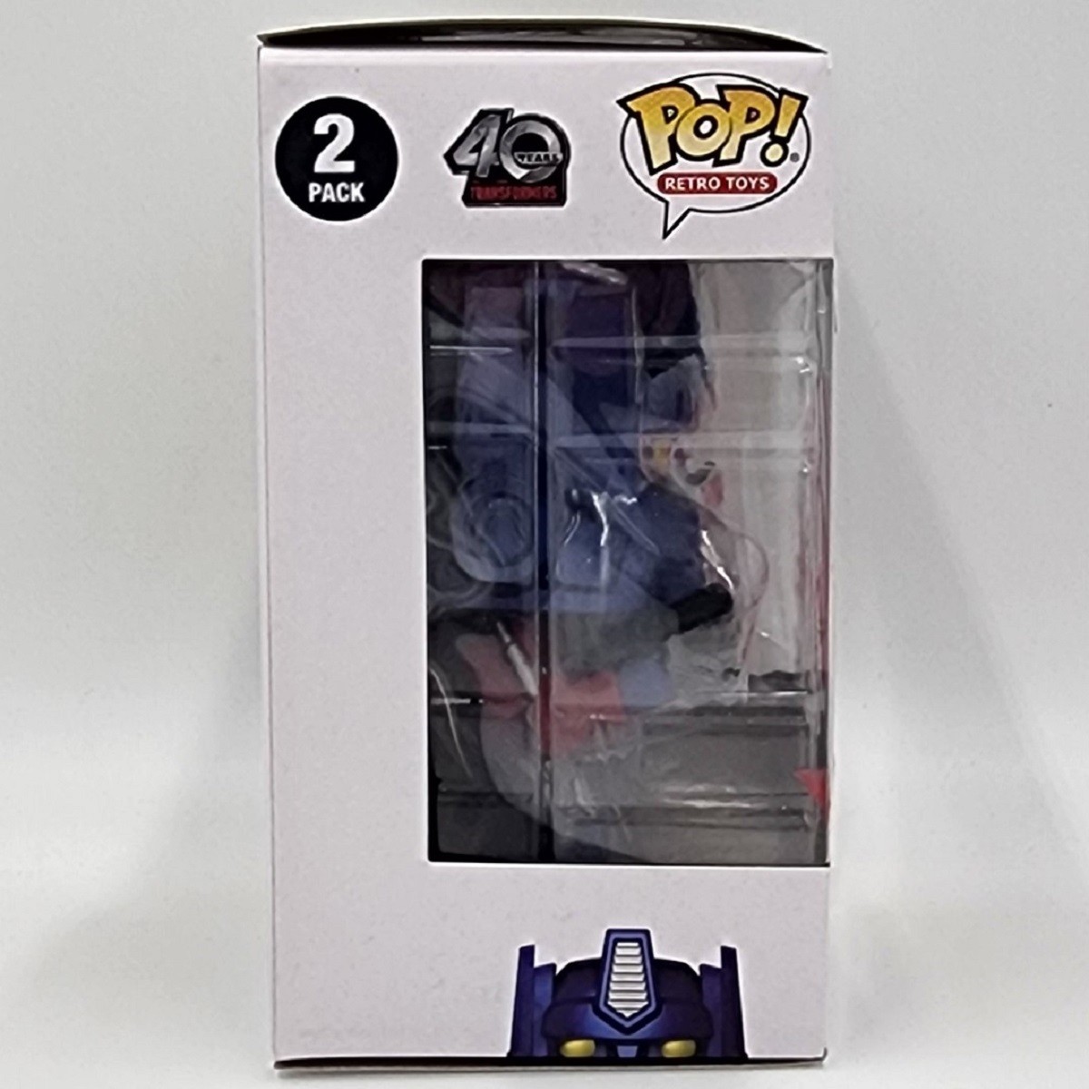 Peter Cullen and Frank Welker Signed Transformers Funko Two-Pack