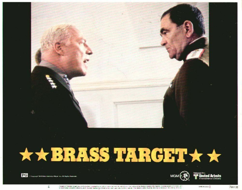 Brass Target (1978) 11×14 Lobby Card #4