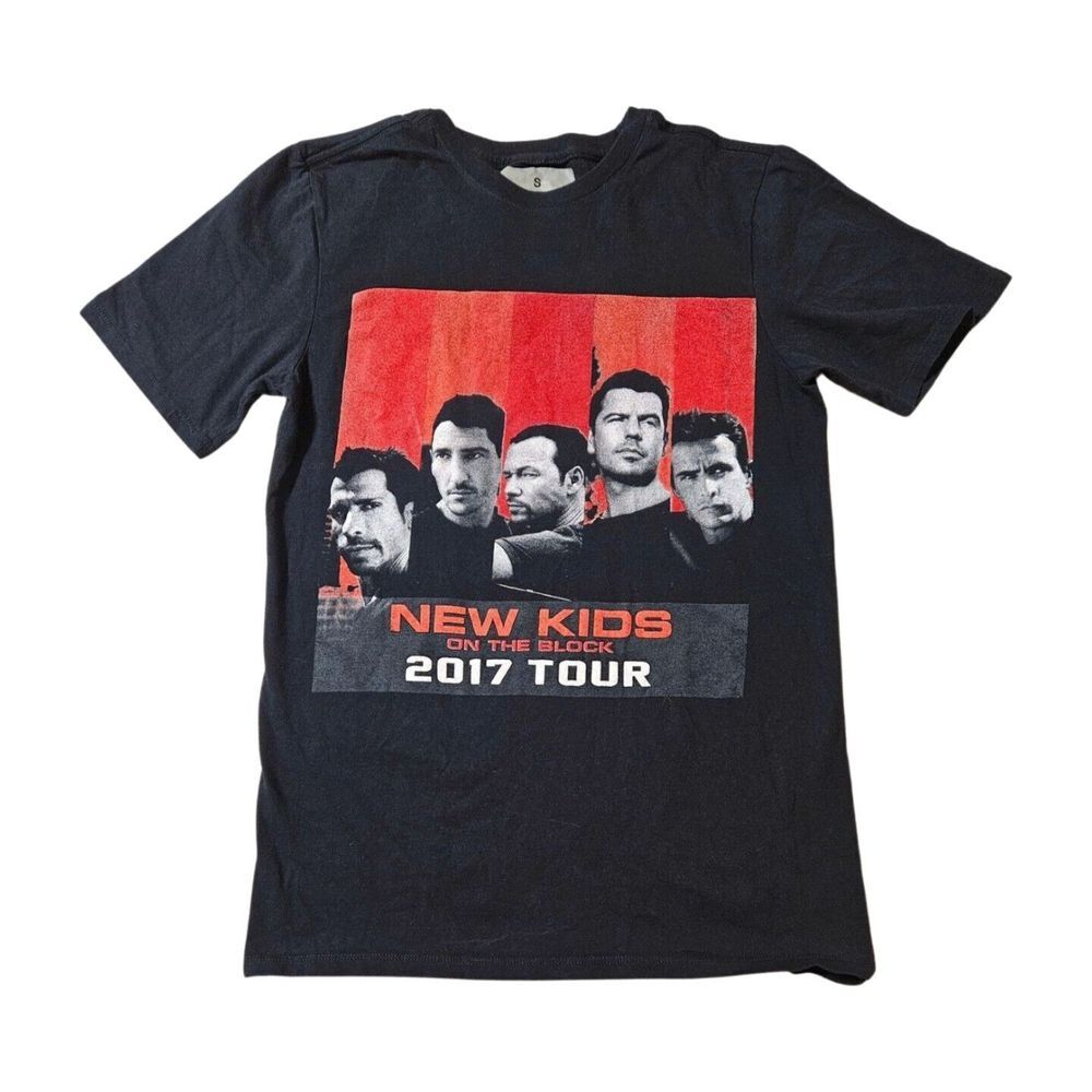 New Kids On The Block 2017 Tour The Total Package Concert Tee NKOTB Adult Size S