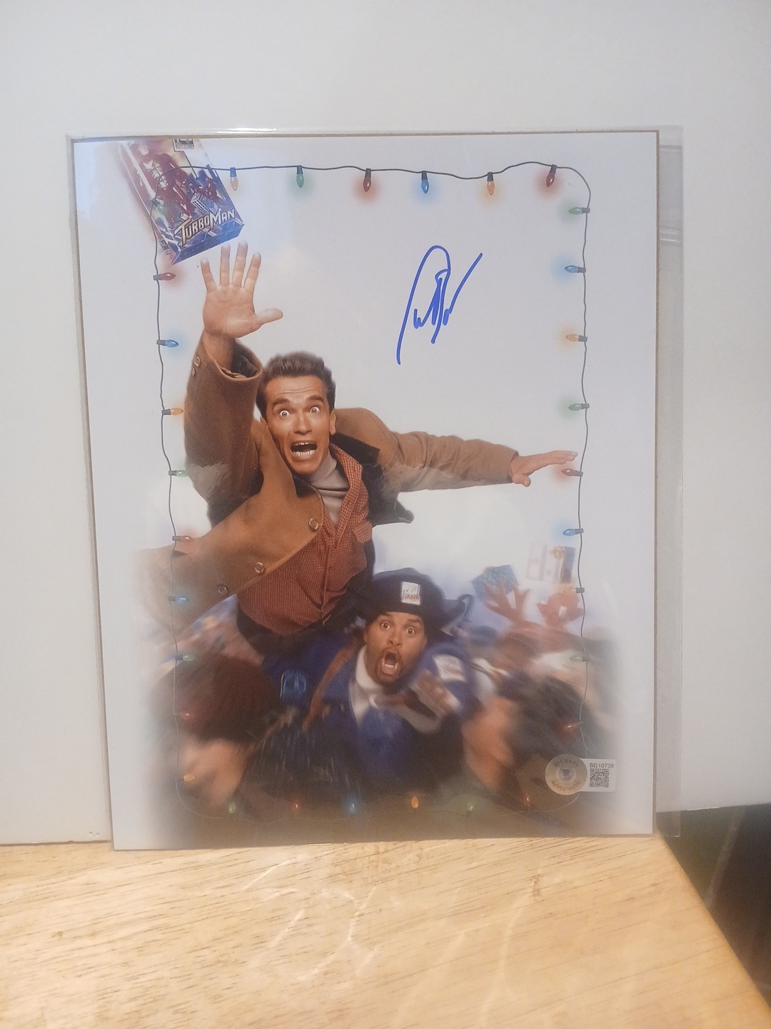 Sinbad Signed 8×10 Photo – Jingle All The Way -Autograph w/ Beckett COA