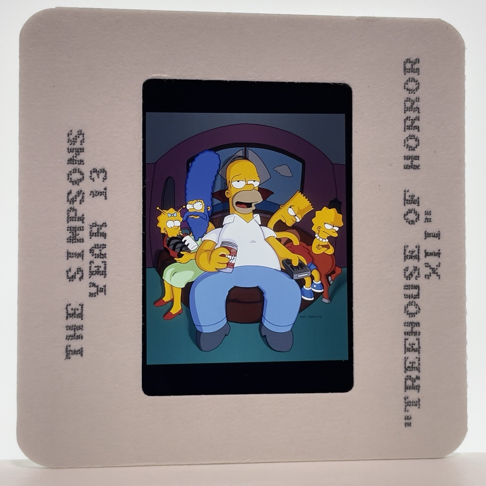 35mm Slide The Simpsons Animated Cartoon TV Series Show Vintage Publicity #17
