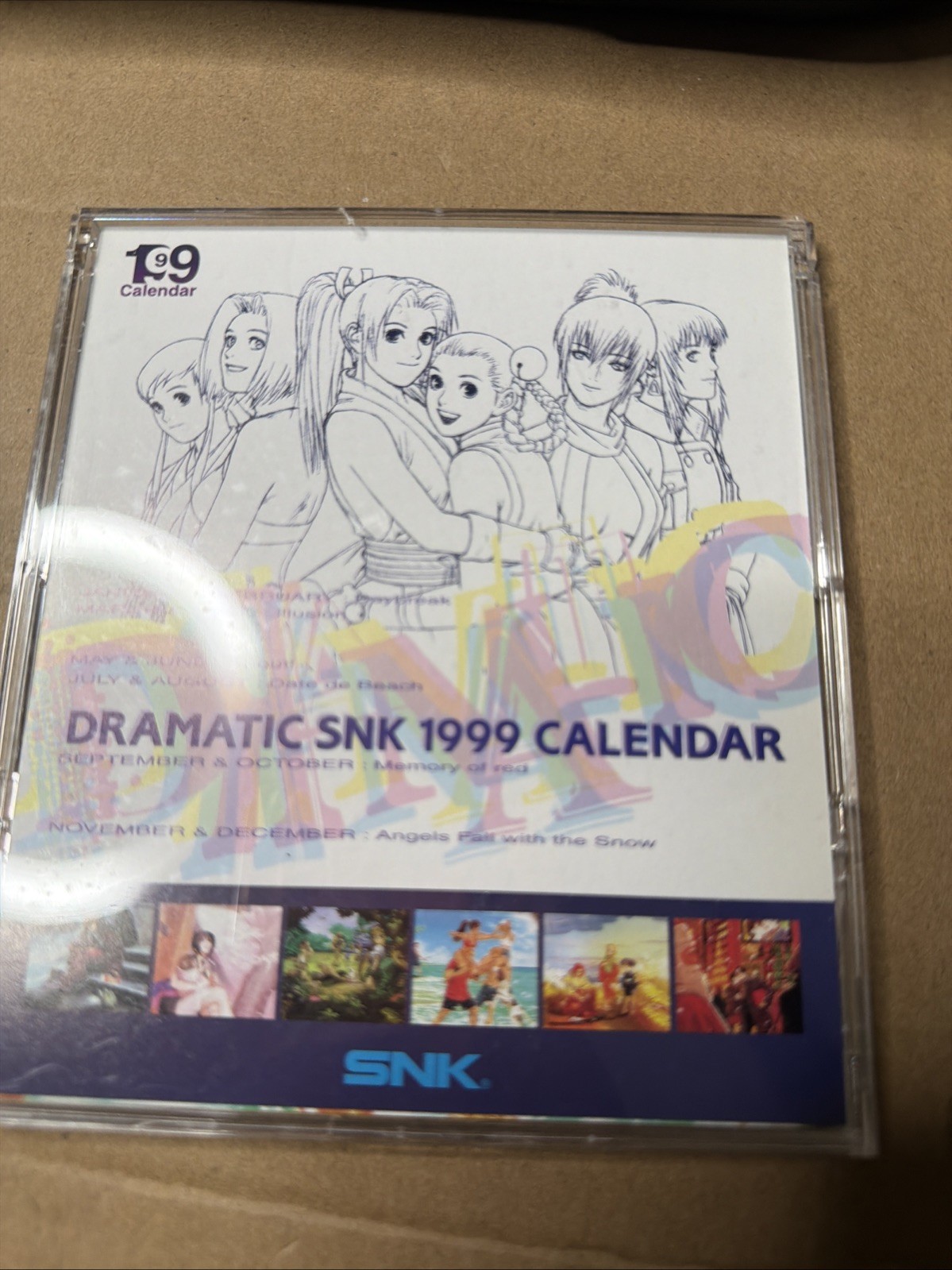 Dramatic Snk 1999 Calendar