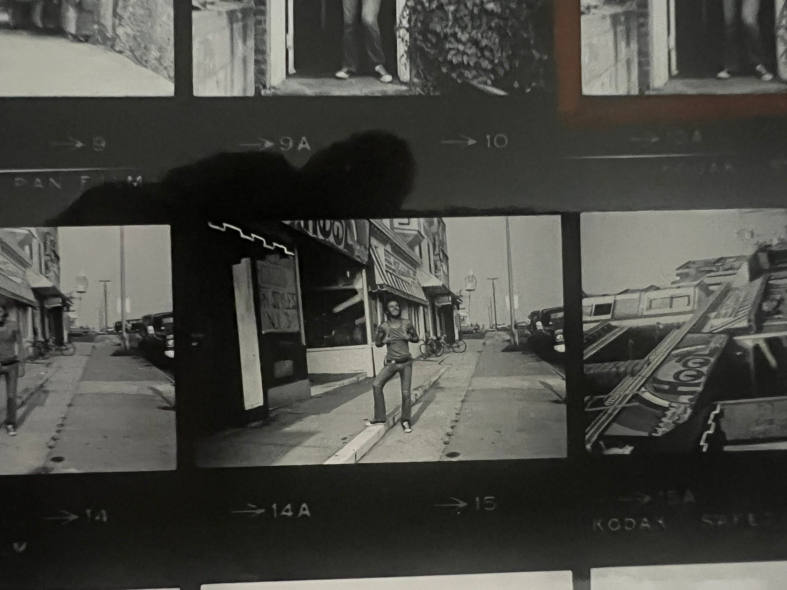Springsteen ORIGINAL Silver Gelatin Contact Sheet David Gahr Long Branch 1973