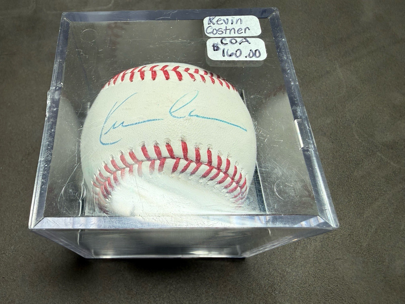 Kevin Costner Field Of Dreams Signed Baseball Tristar Authenticated Autographed