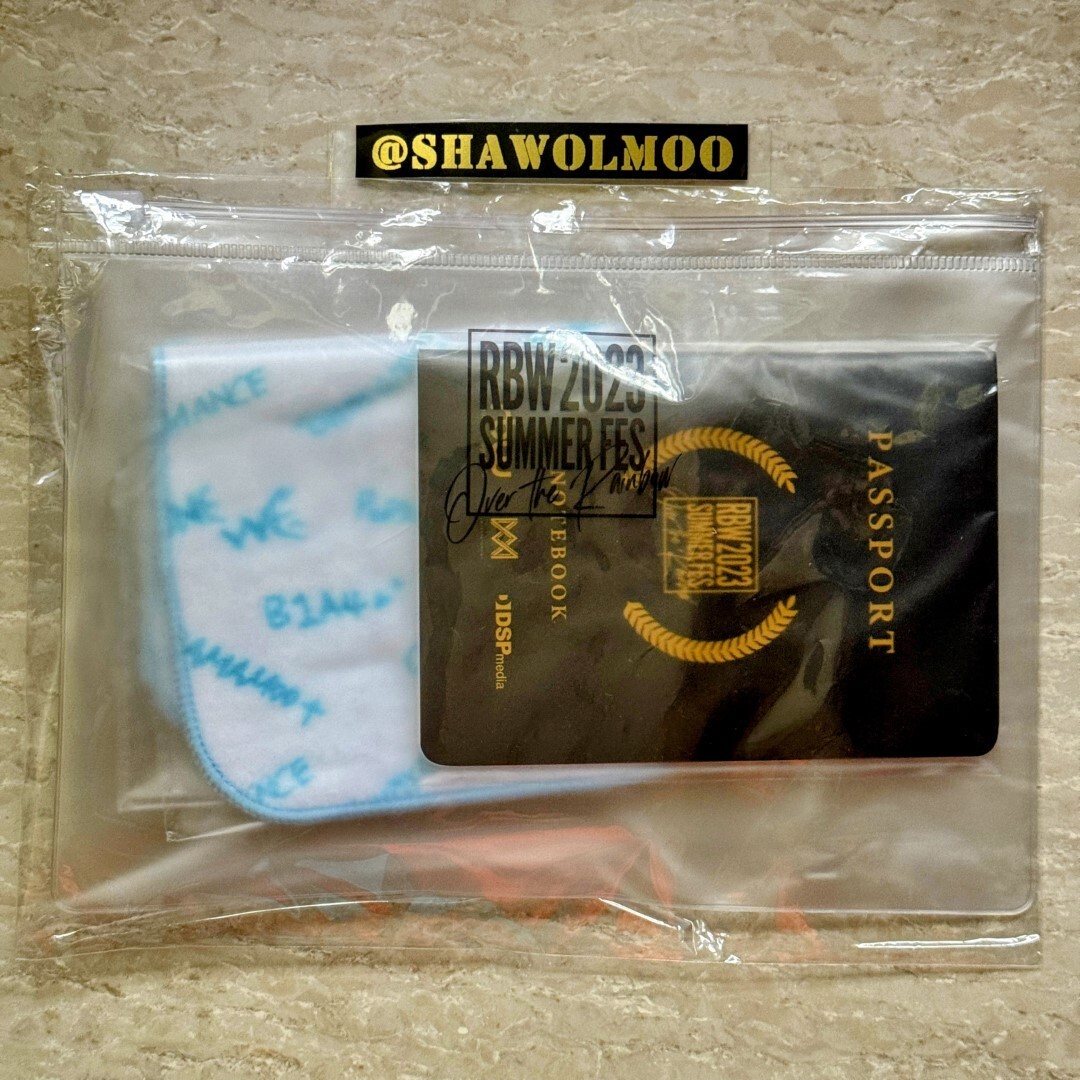 MAMAMOO Pizza Maru Rooftop Life RBW Summer Fes Official Postcard Merchandise.