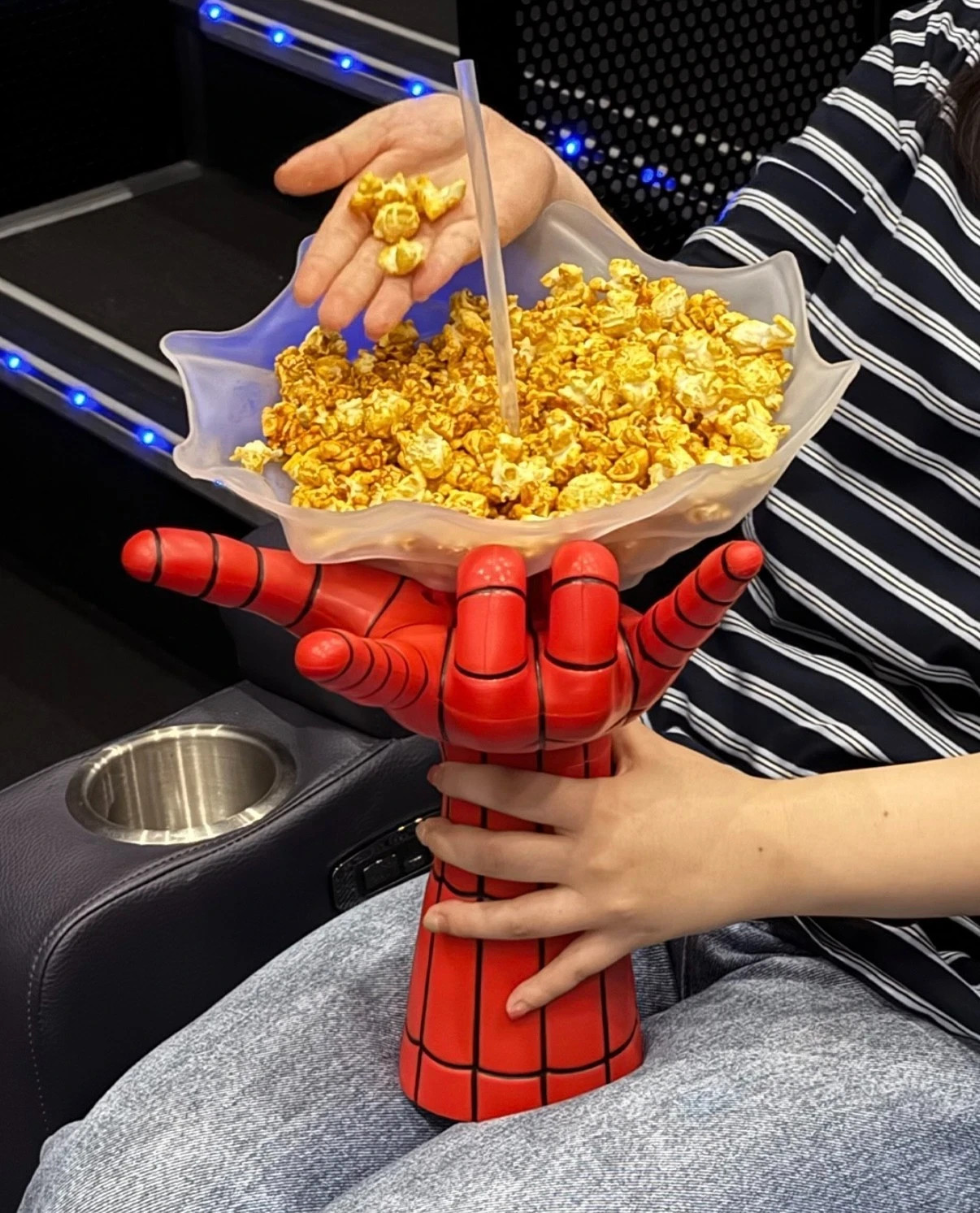 Spider-Man Brand New Day Web Shooter Popcorn Bucket & Cup Combo