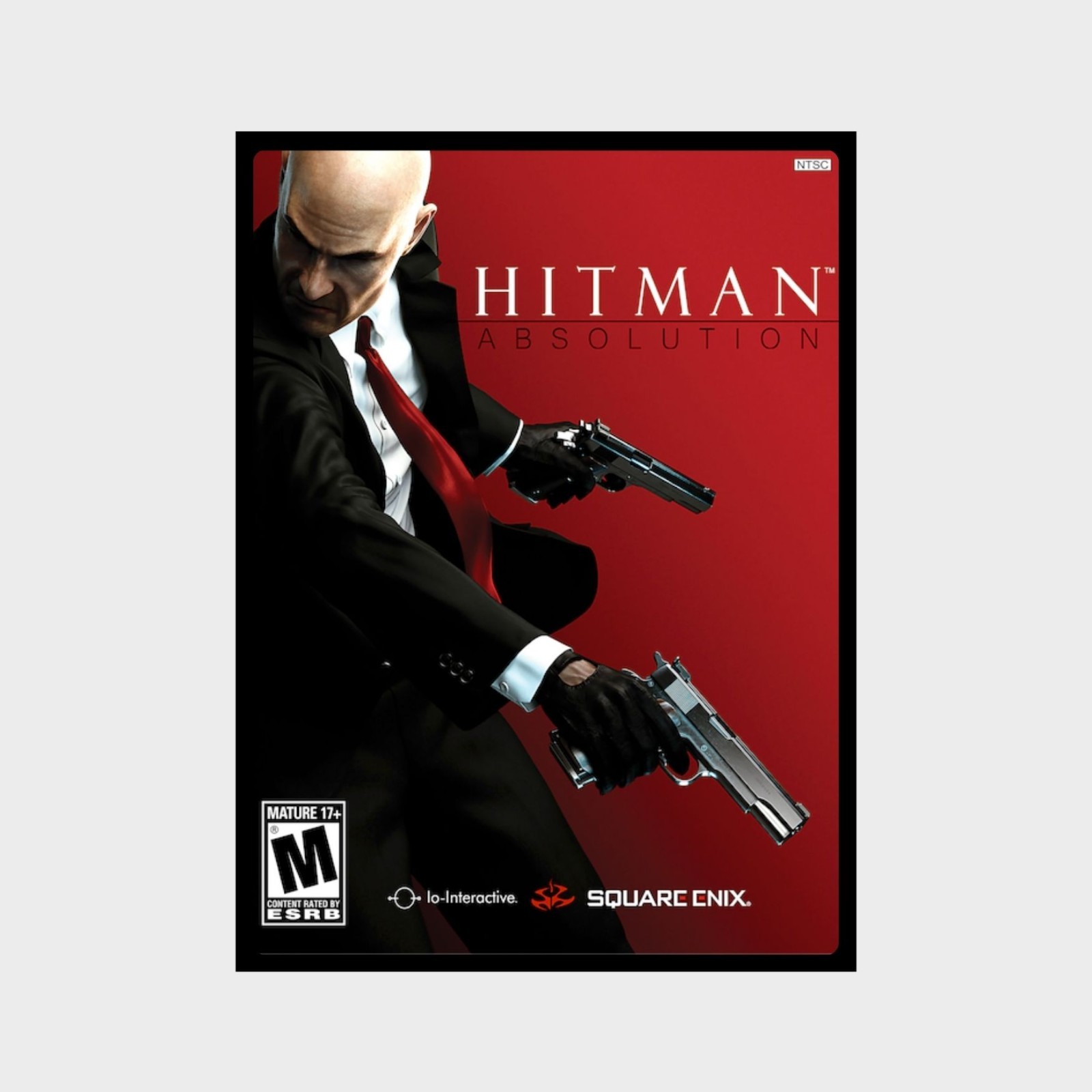 Poster Hitman Absolution XBOX 360 PS3 Box Art Glossy Unframed Poster Print B0122