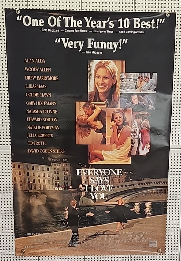 Everyone Says I Love You – 27″x40″ Original Movie Poster One Sheet Woody Allen