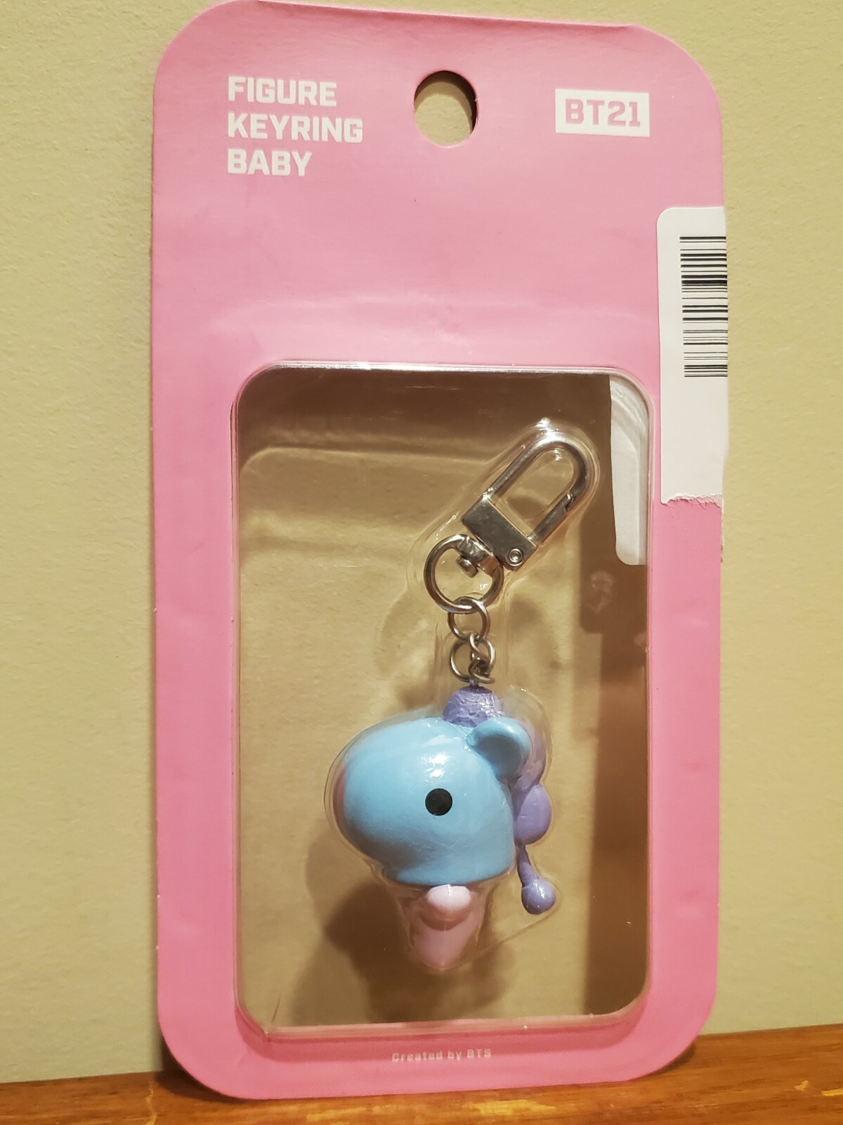 BT21 Baby Mang Figure Keyring Line Friends BTS Bag Charm Clip Keychain PVC Cute