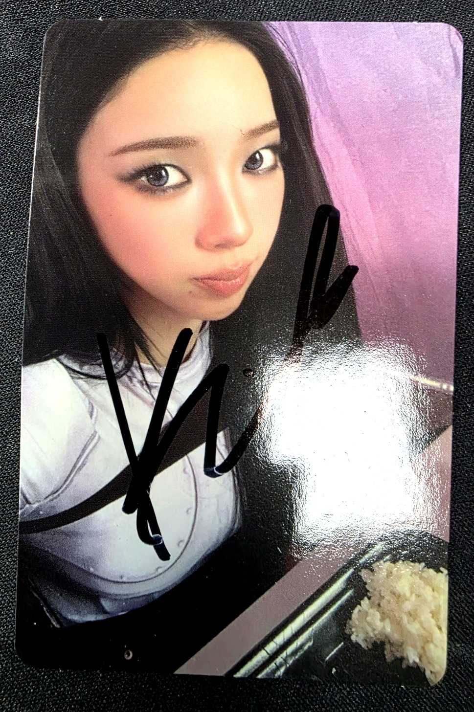 AESPA KARINA LEMONADE ALBUM MUTANTVER PC Hand Autographed(Signed)
