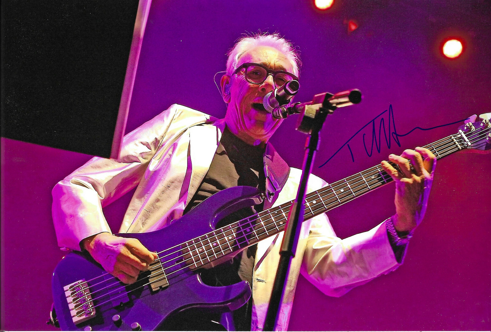 Trevor Horn “The Buggles” signed 8×12 inch photo autograph