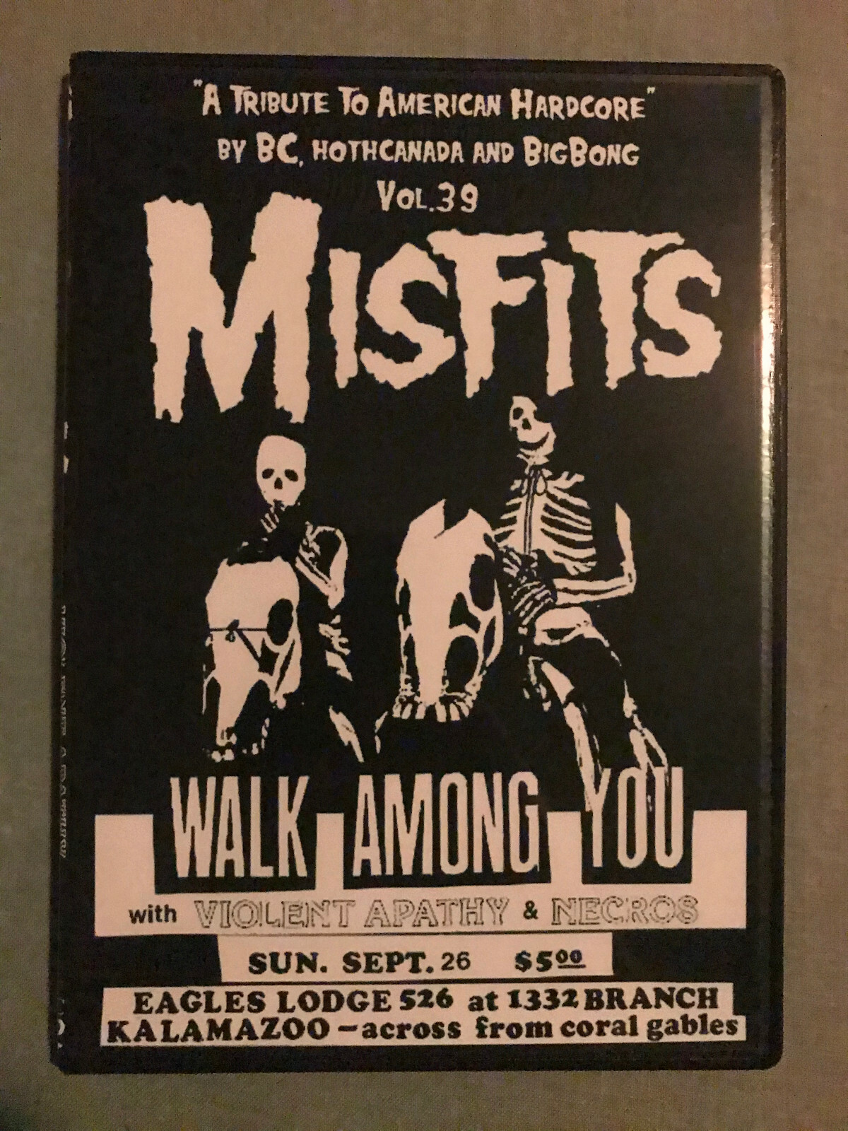 Misfits – Walk Among You – Live DVD Bulk Item LOT of 6 Danzig Samhain