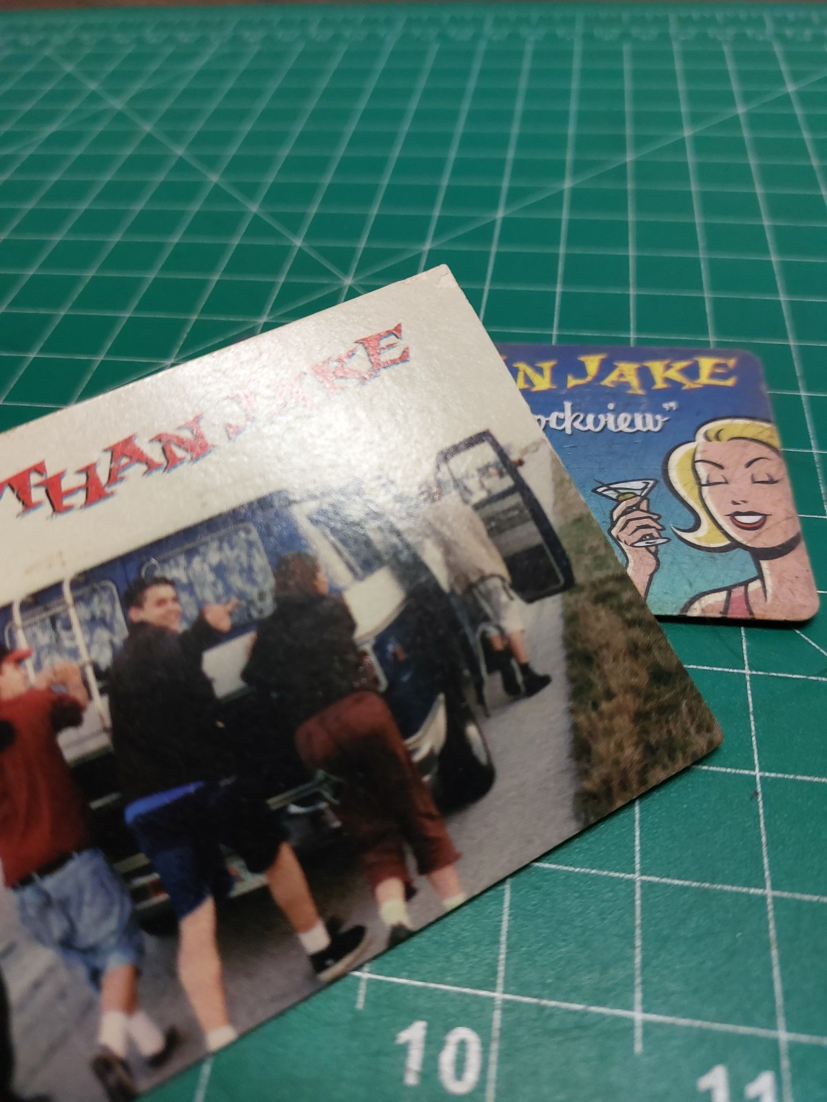 Less Than Jake Hello Rockview Membership Card Vintage + Promo Card LTJ 1