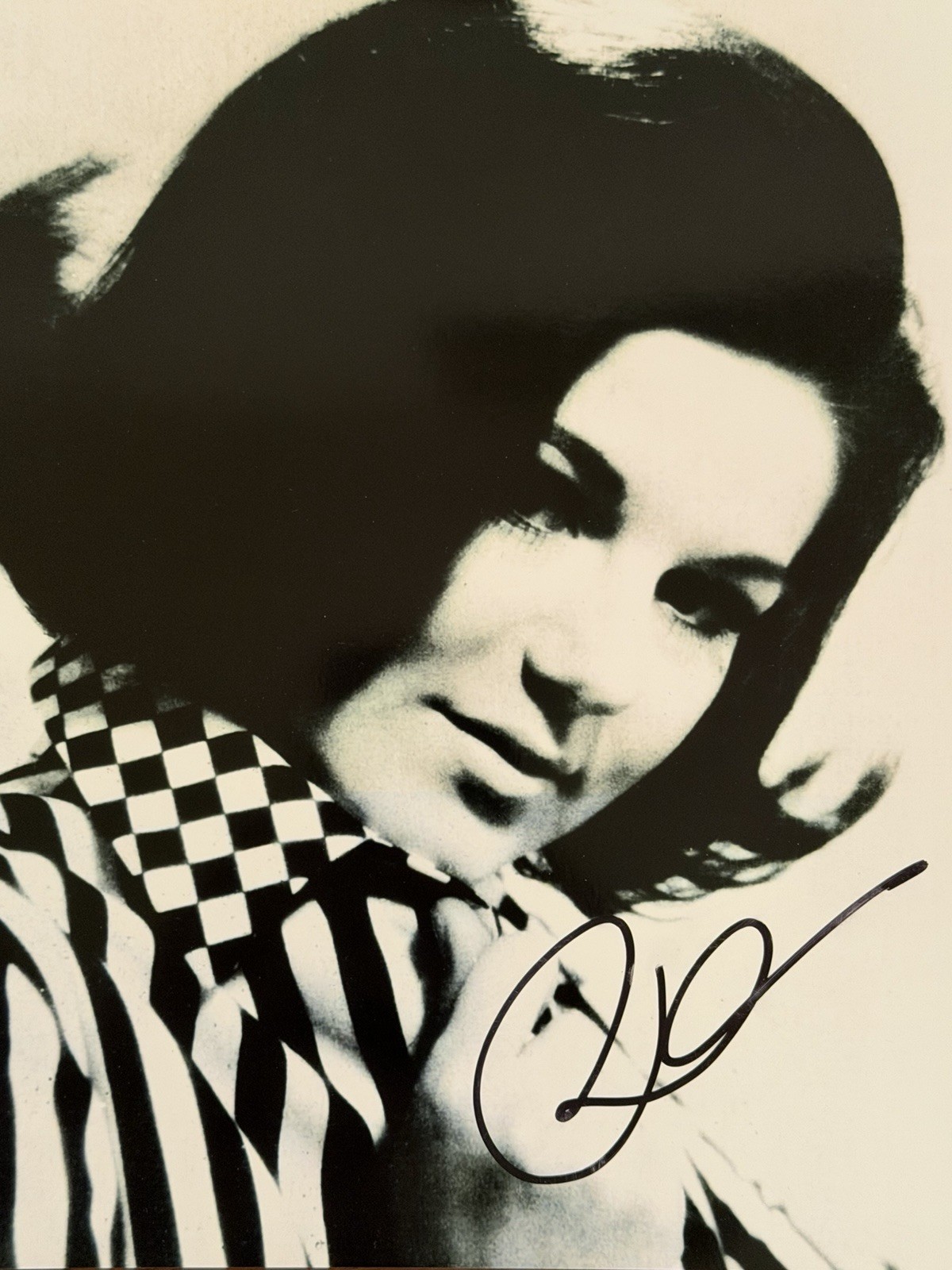I Will Follow Him Singer Peggy March Signed 8×10 Photo