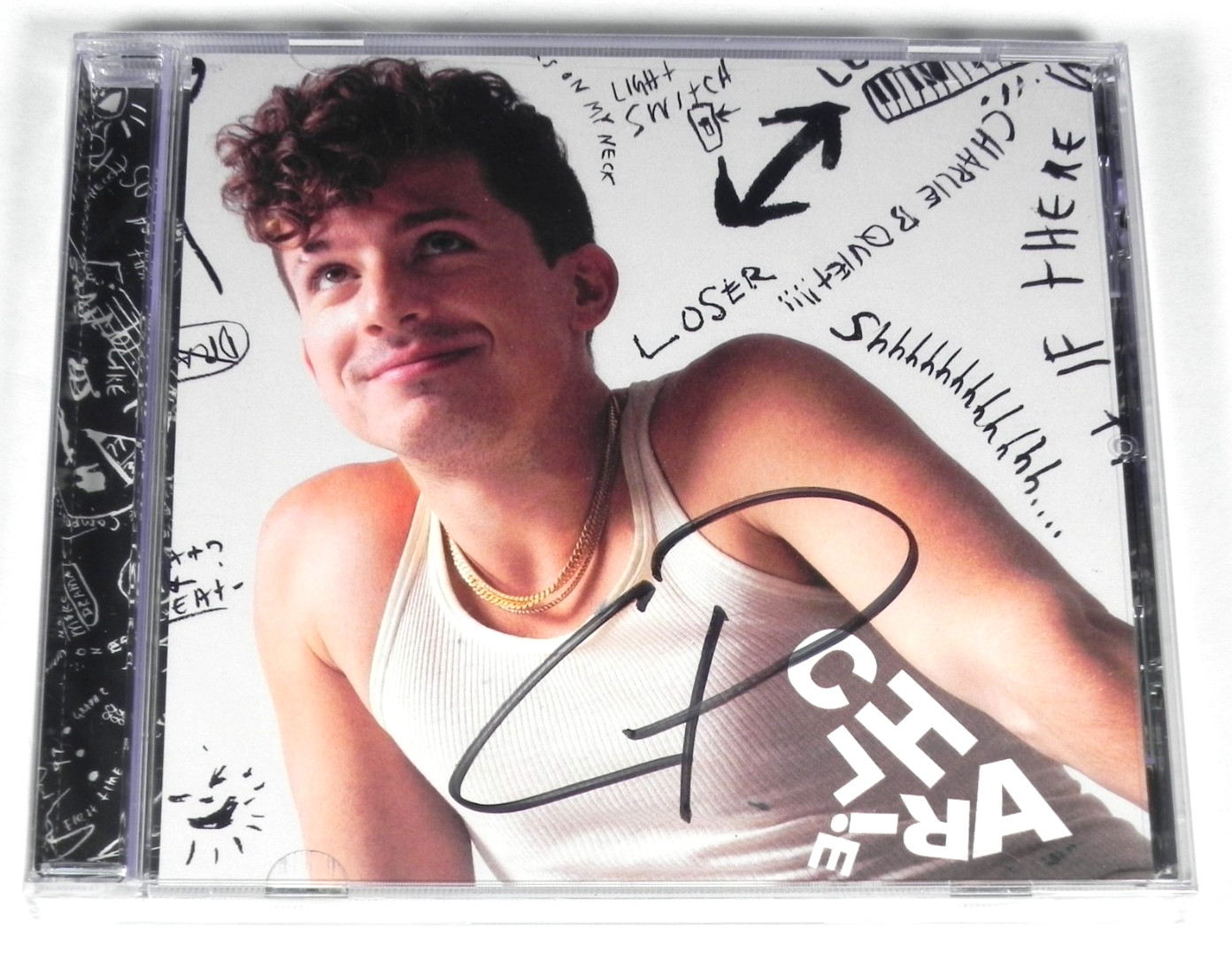 Charlie Puth “Charlie” Autographed CD Art Card Brand New Sealed