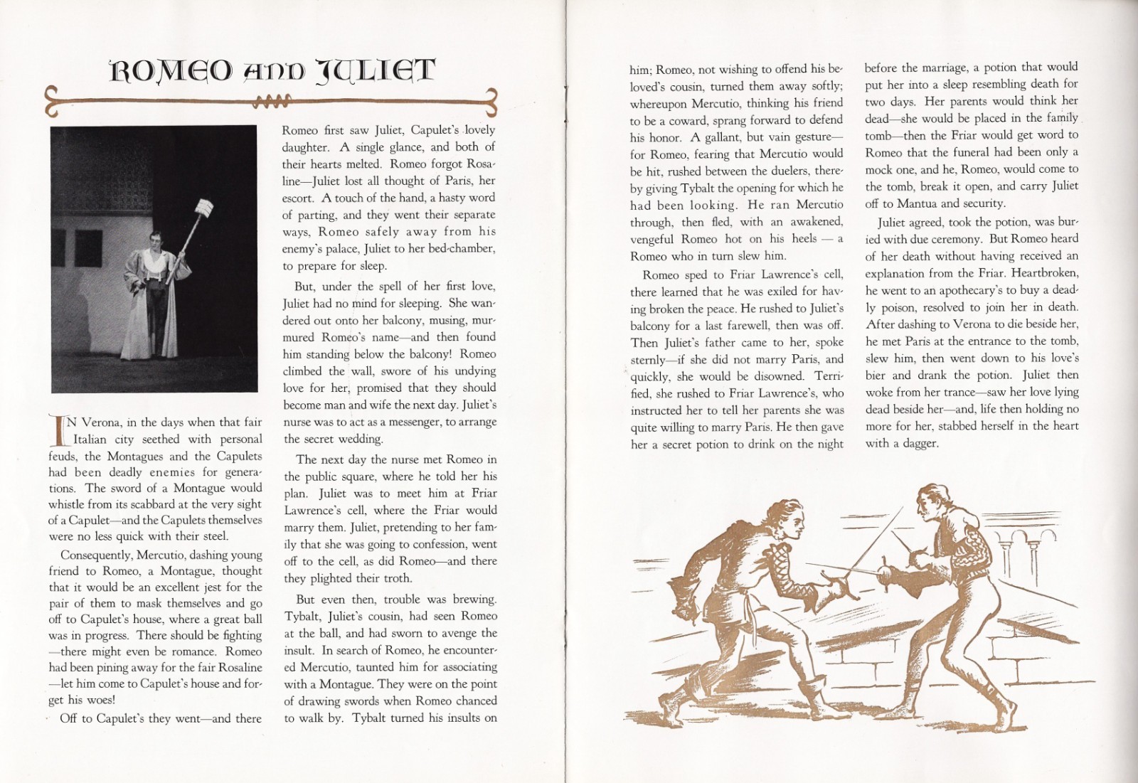 Vivien Leigh (Debut) “ROMEO and JULIET” Laurence Olivier 1940 Souvenir Program