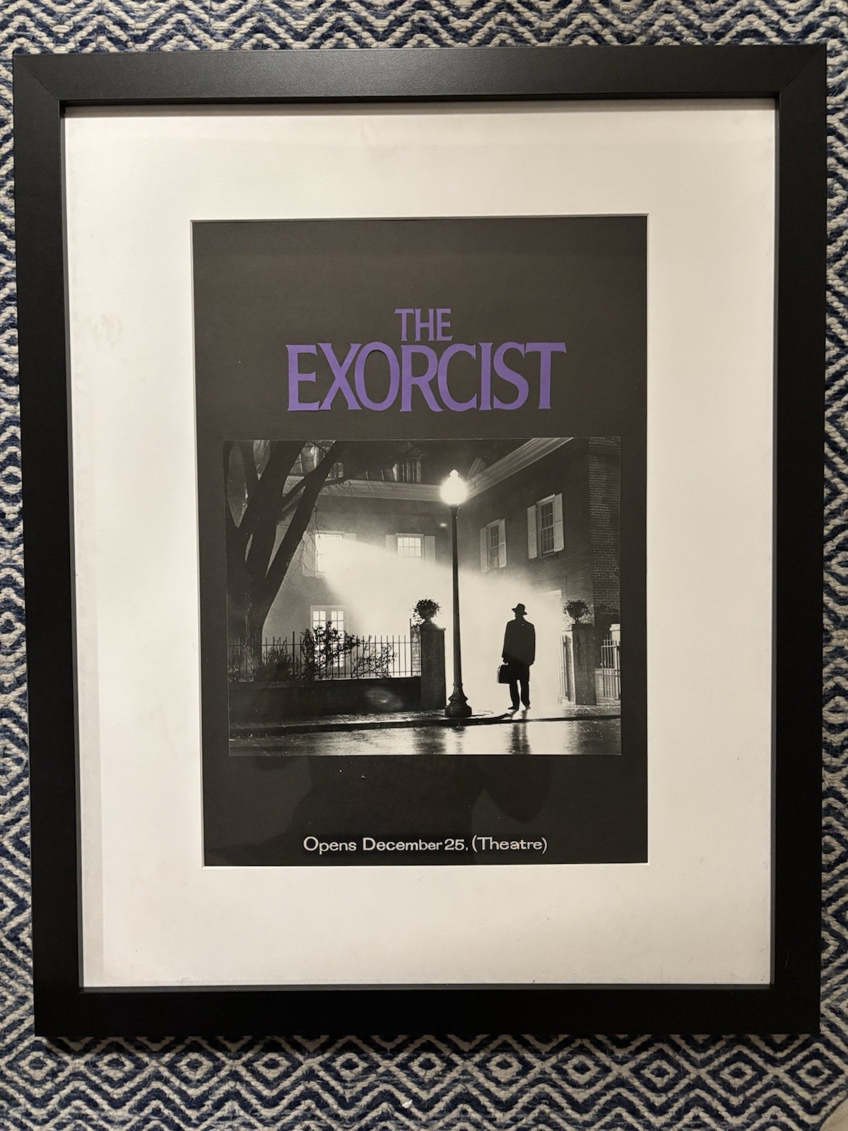 THE EXORCIST – ONE OF A KIND – Original Poster Marquette – See Description