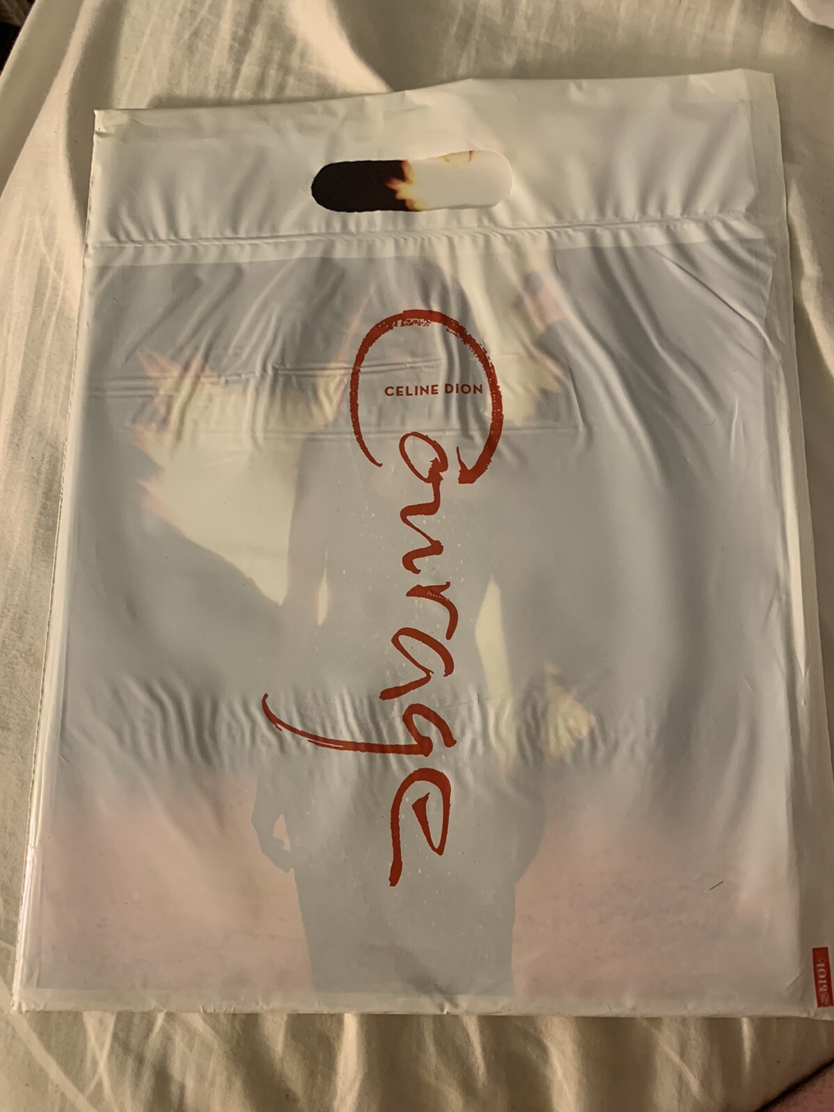 Celine Dion Program In Rare Promo Bag Program Courage