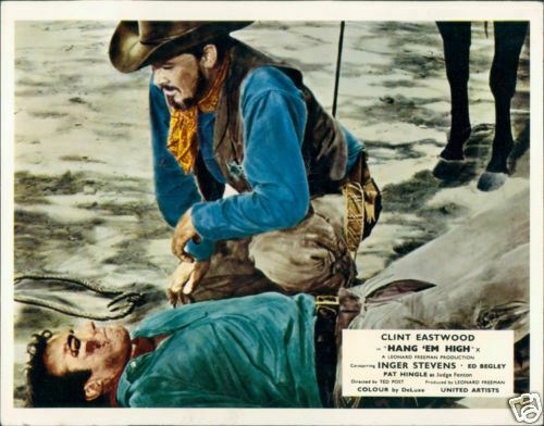 HANG ‘EM HIGH CLINT EASTWOOD BEN JOHNSON LOBBY CARD