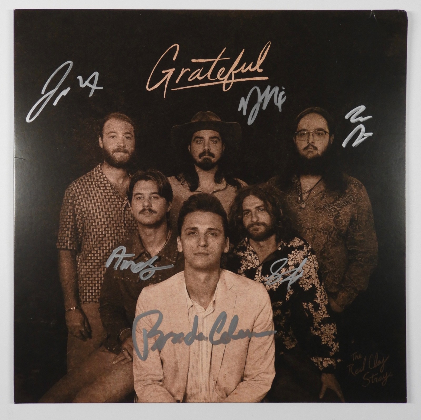 The Red Clay Strays Fully JSA Autograph Signed Album Vinyl Record Grateful