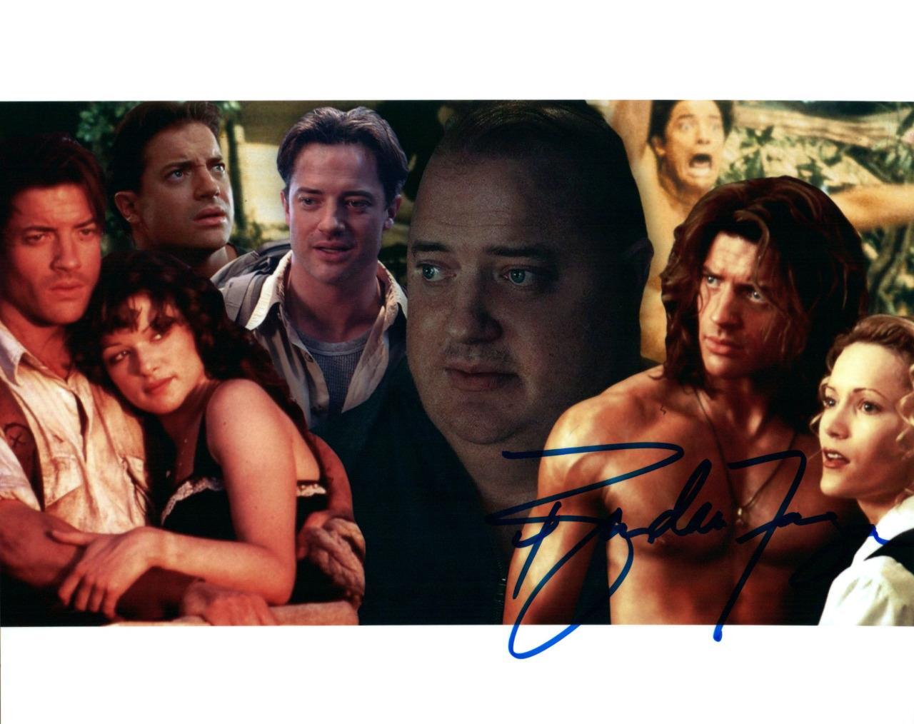 Brendan Fraser signed 8×10 Photo Pic autographed Picture with COA