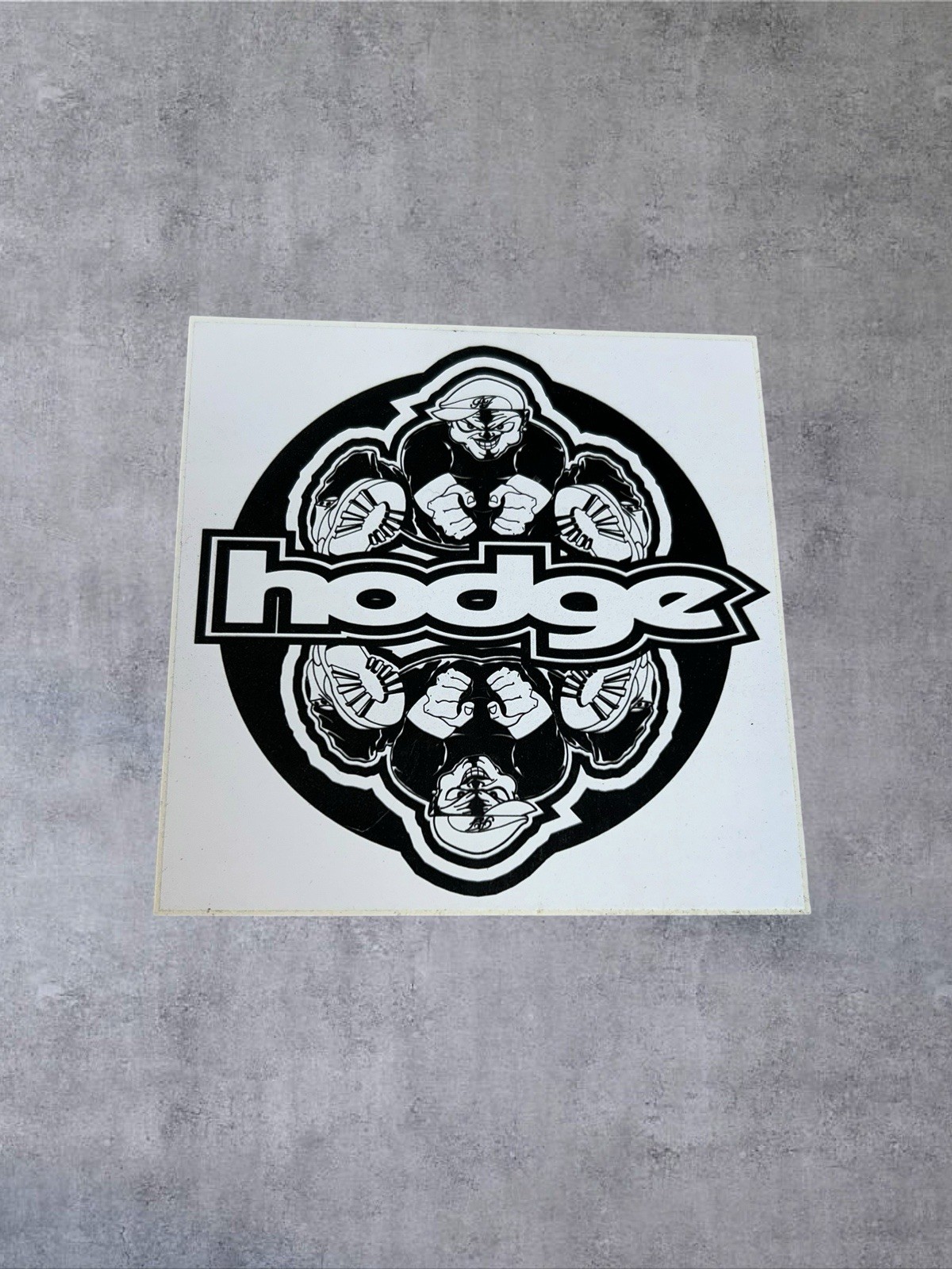 Vintage Hedge Promo Sticker 1990s Hip Hop Rap DJ Record Label Rare