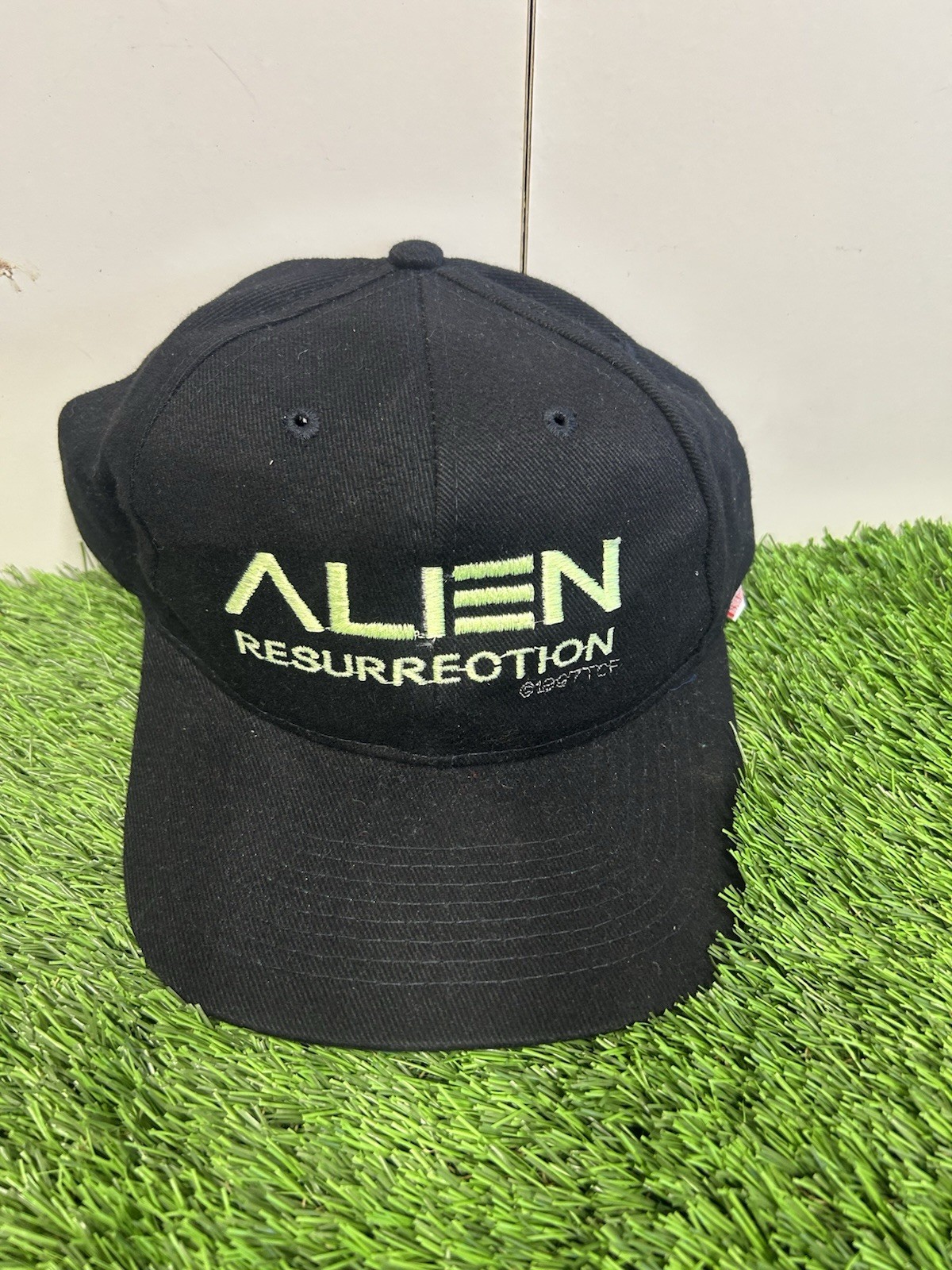 Vintage 1997 Alien Resurrection Movie Promo Snapback Hat Sci Fi Horror