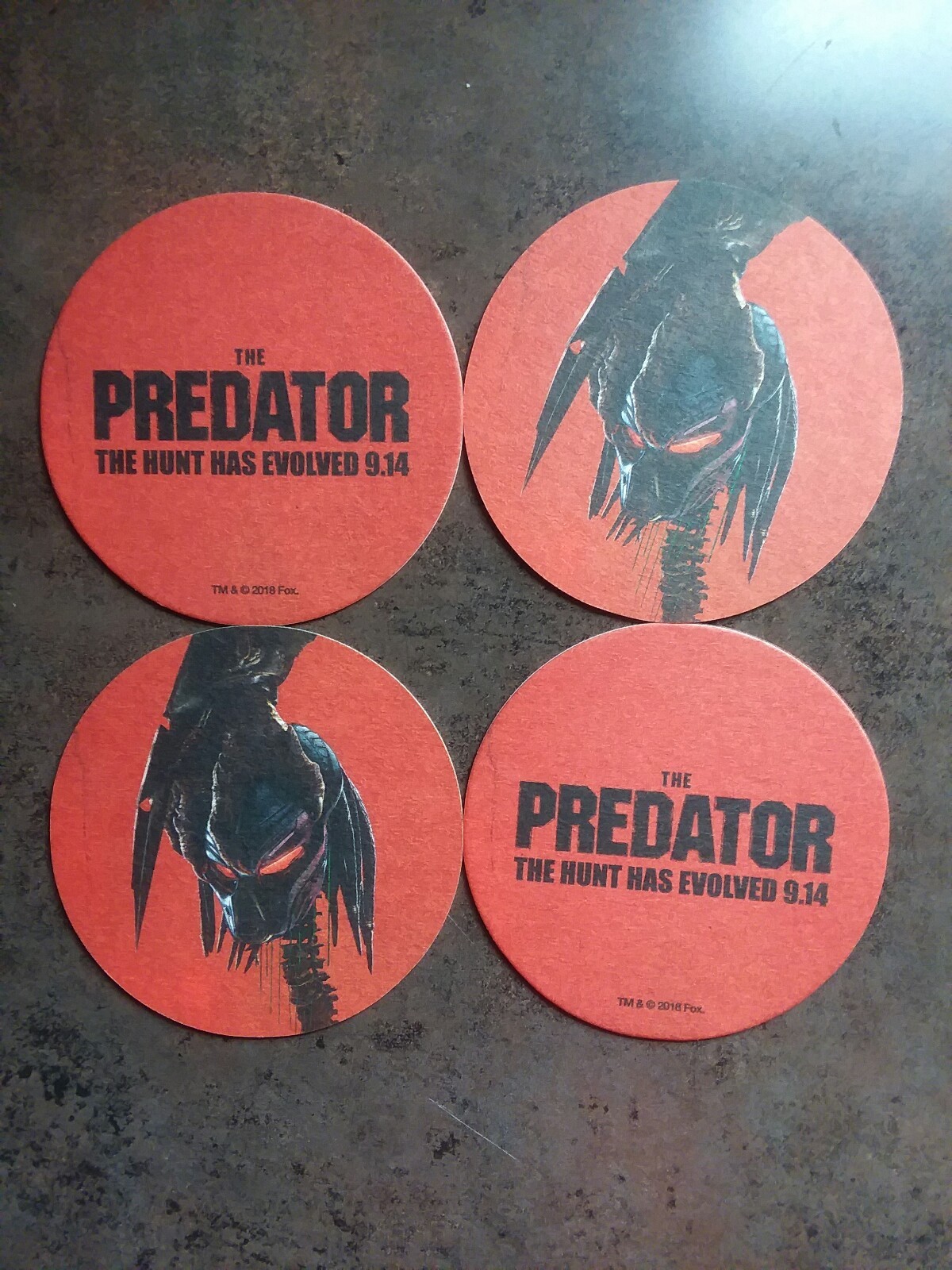 The Predator 2018 Movie Coaster – Set Of 4