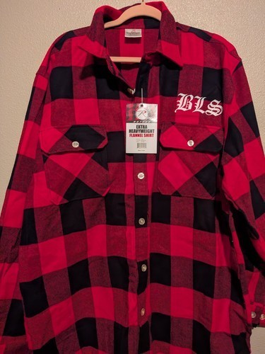 Black Label Society Red Flannel Size 2XL