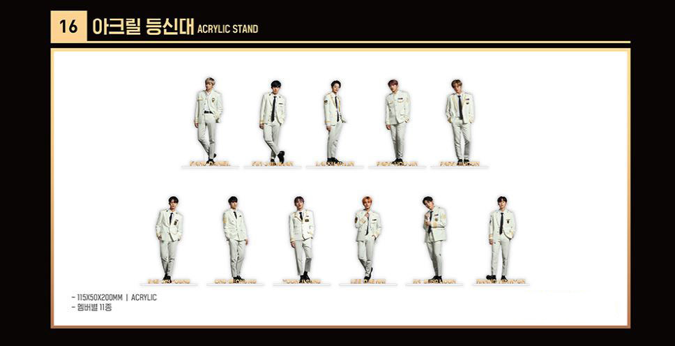 WANNA ONE World Tour ONE THE WORLD in Seoul GOODS ACRYLIC STAND BAE JIN YOUNG