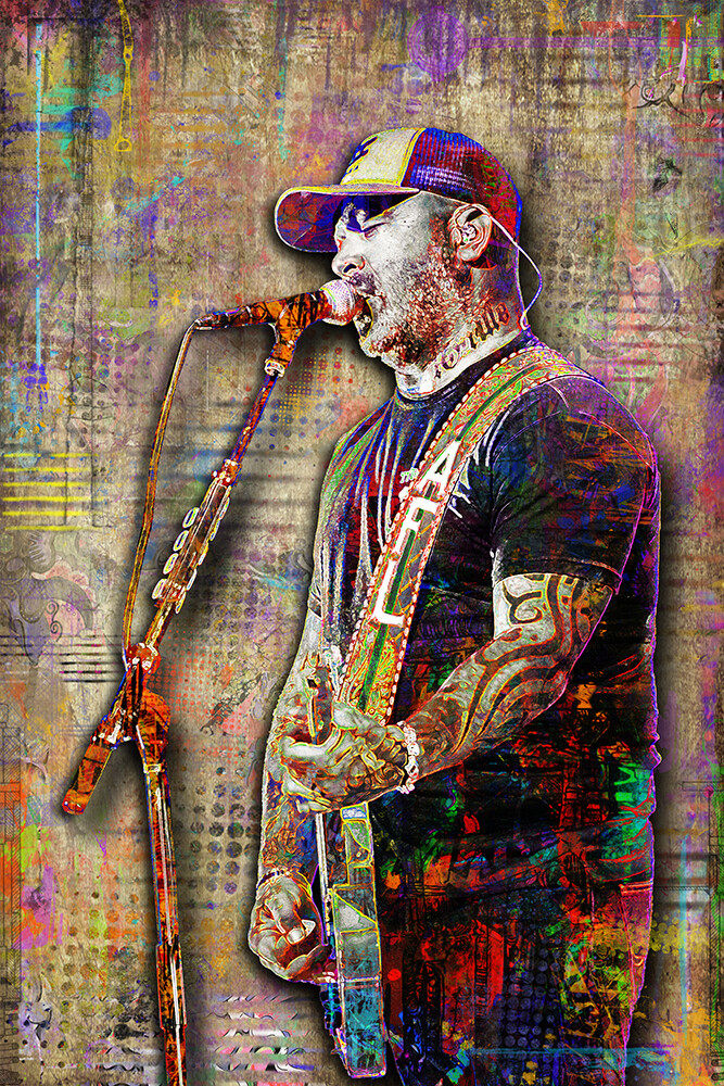 Aaron Lewis Staind Tribute Poster AARON LEWIS COUNTRY Print Free Ship Us