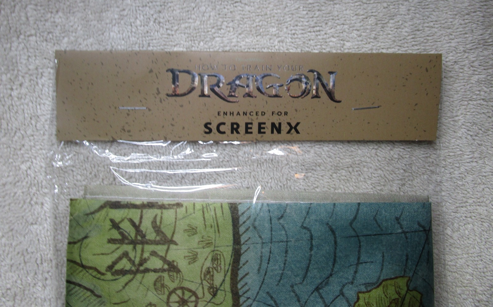 SEALED OFFICIAL 2025 How To Train Your Dragon MAP Screen X Theater Exclusive
