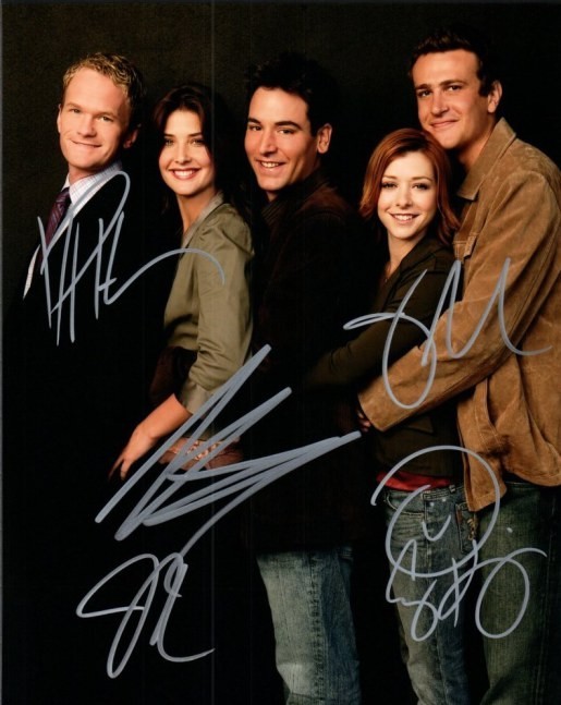 How I Met Your Mother Autographed Original 8×10 Photo LOA TTM