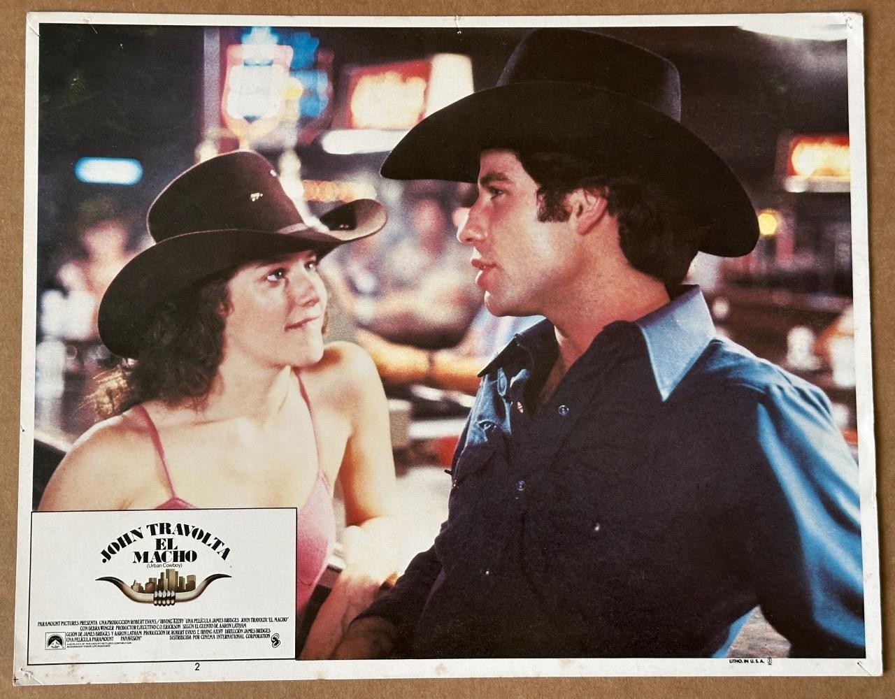 Debra Winger Travolta URBAN COWBOY 1980 #2 11×14 Org Lobby Card 4856