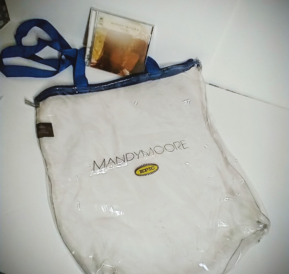 Mandy Moore (This is Us) Water-resistant Promotional Only Tote Bag & Coverage CD