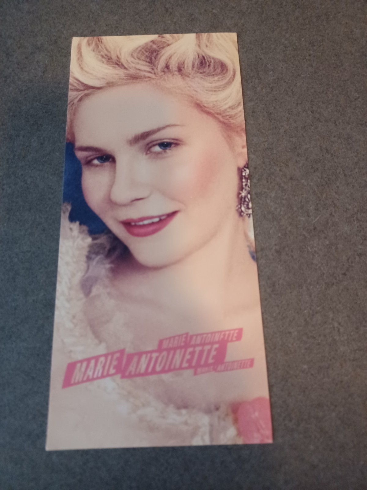 MARIE ANTIONETTE Advance Screening Movie Ticket, Kirsten Dunst, French, France