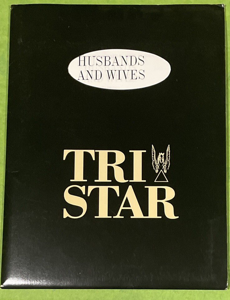 HUSBANDS AND WIVES 1992 MOVIE PRESS KIT W/ 9 PHOTOS WOODY ALLEN MIA FARROW