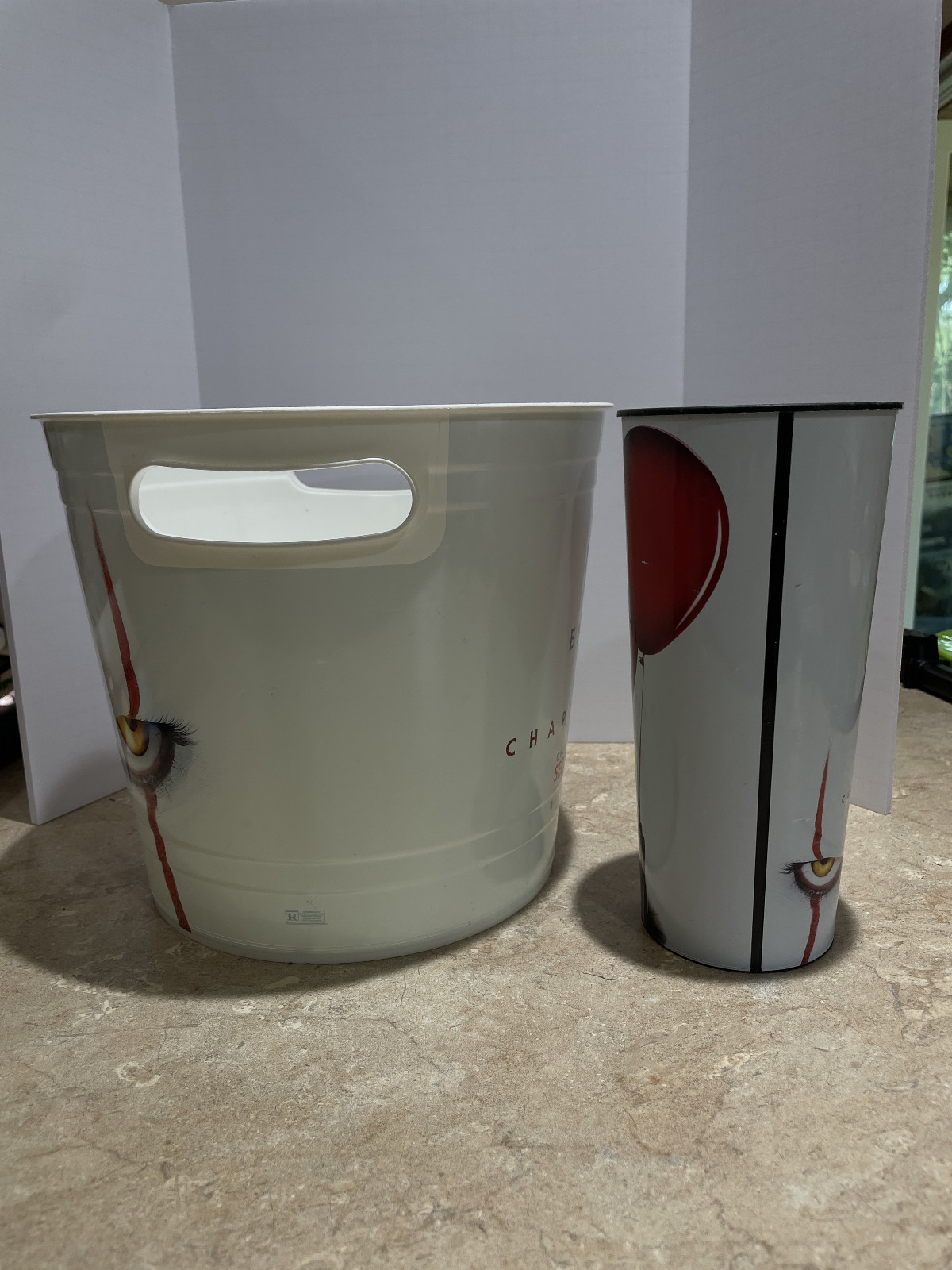 IT Chapter Two Collectible Popcorn Bucket and Cup 2019 Pennywise