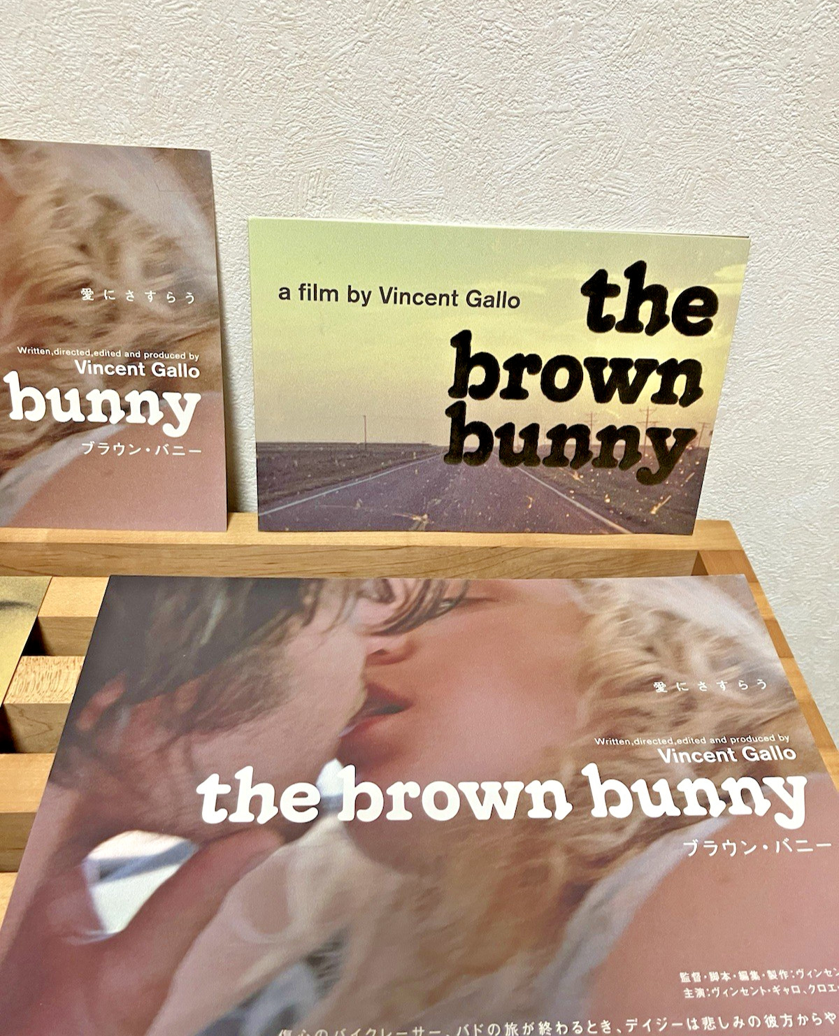 The Brown Bunny Vincent Gallo RARE mini poster Chirashi flyer Chloë Sevigny