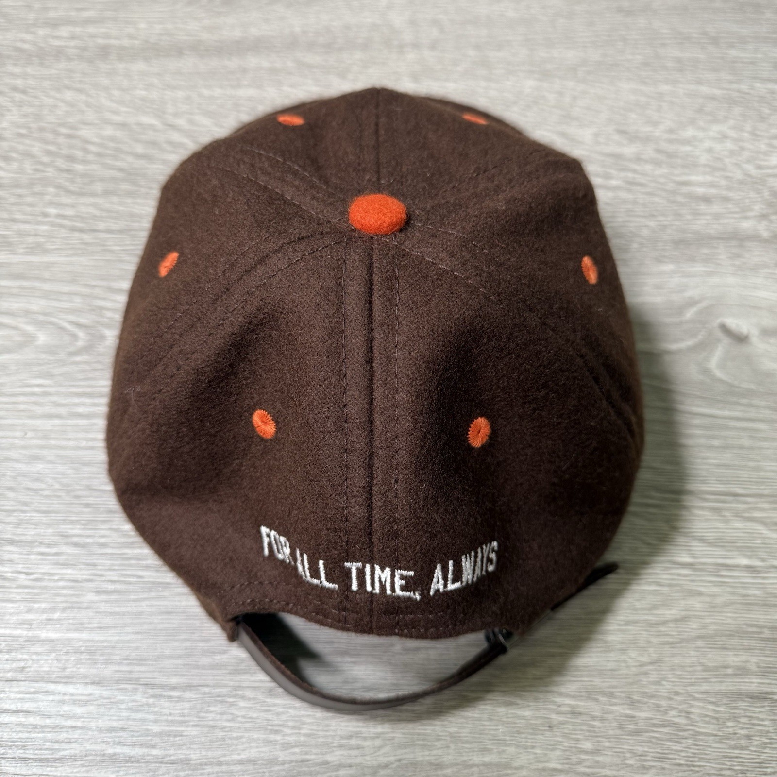 Loki Marvel Studios Cast & Crew Hat Brown Wool Baseball Cap Ebbets Field Flannel