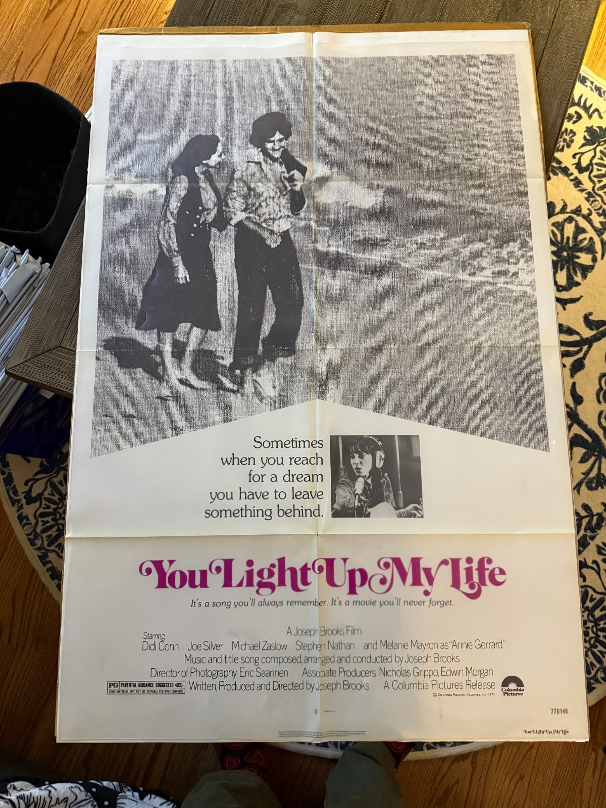 You Light Up My Life One Sheet Theatrical Movie Poster 27×41 Vintage