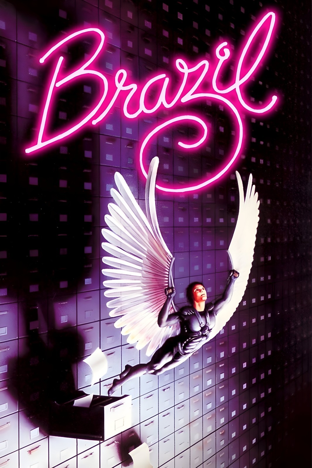 Brazil 1985 Robert De Niro Movie Poster Wall Art A