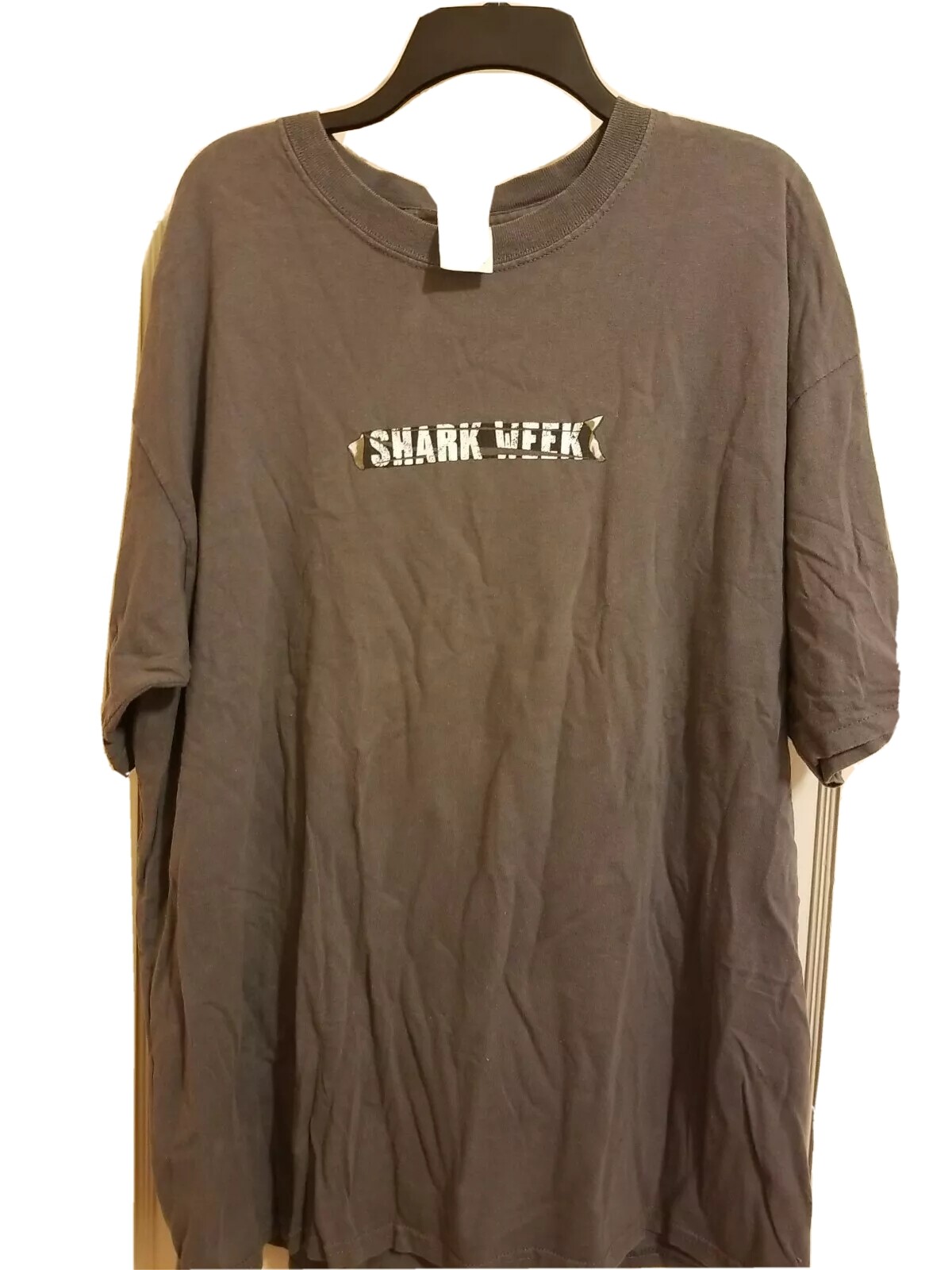 Shark Week It’s Back (Discovery Channel) RARE promo t-shirt RARE HTF size XL