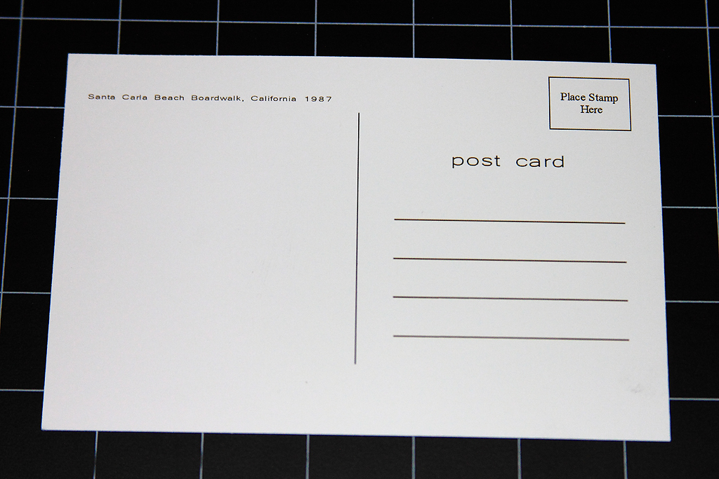 The Lost Boys 1987 Santa Carla Murder Capital of the World postcard movie prop