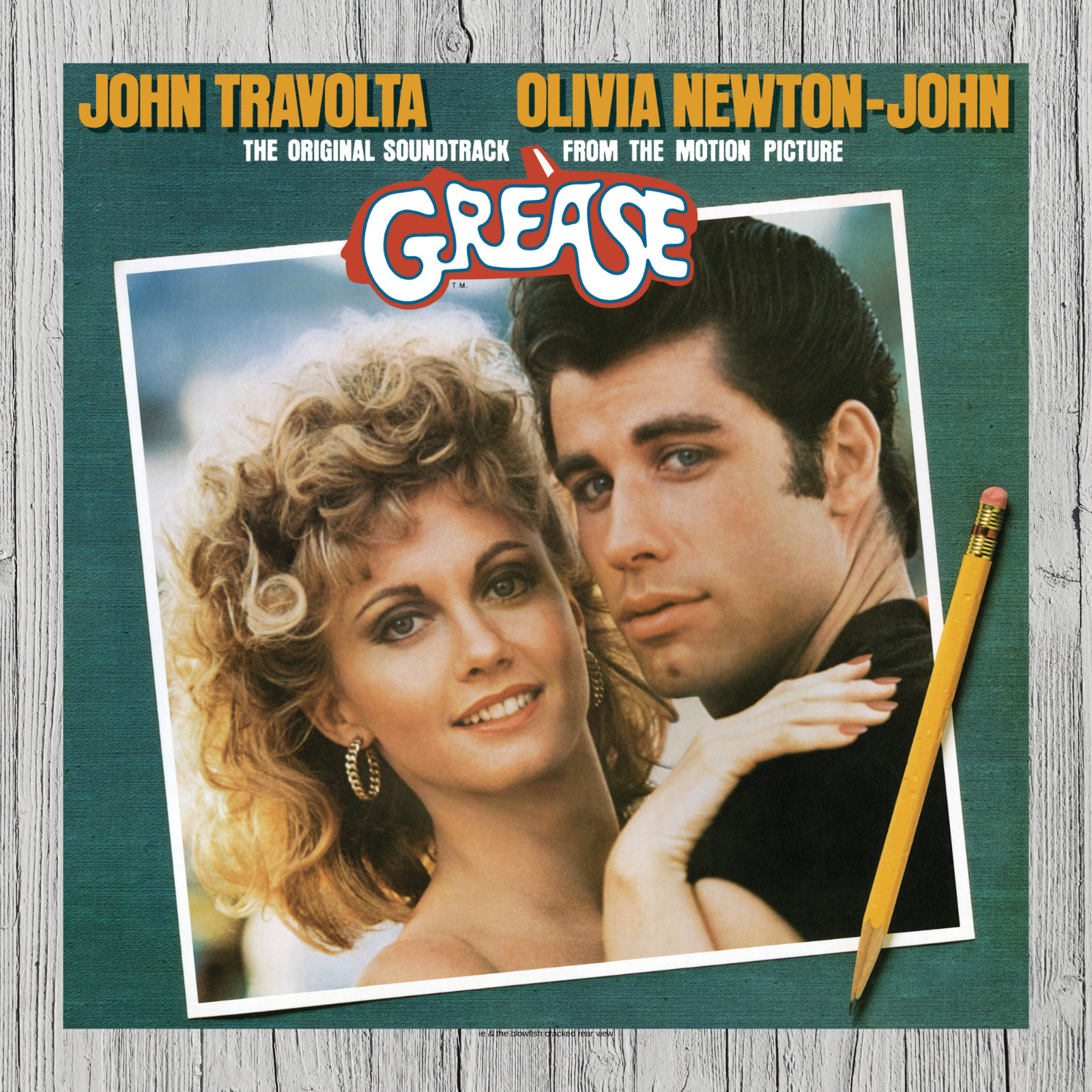 Grease Soundtrack Album Cover Metal Sign Poster