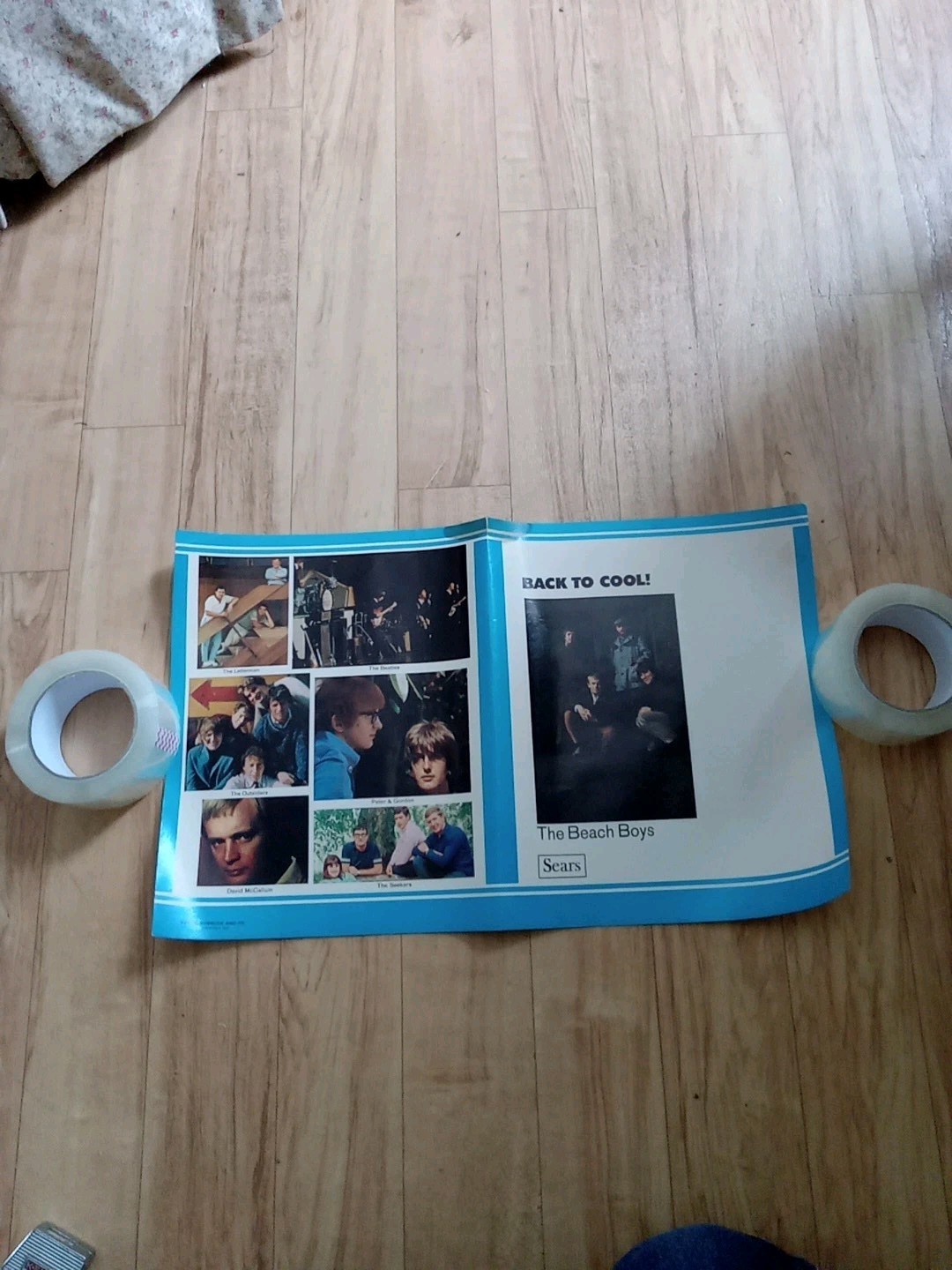 Beatles ,beach Boys ,outsiders, Seekers, David McCallum Sears Book Cover 60s