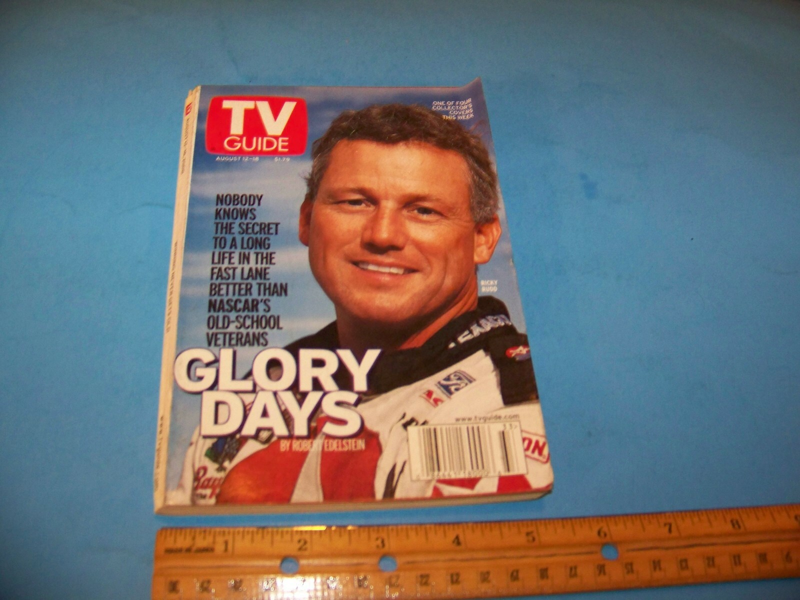 NASCAR Veterans Ricky Rudd / Shark Week / Martin Short TV Guide 2000