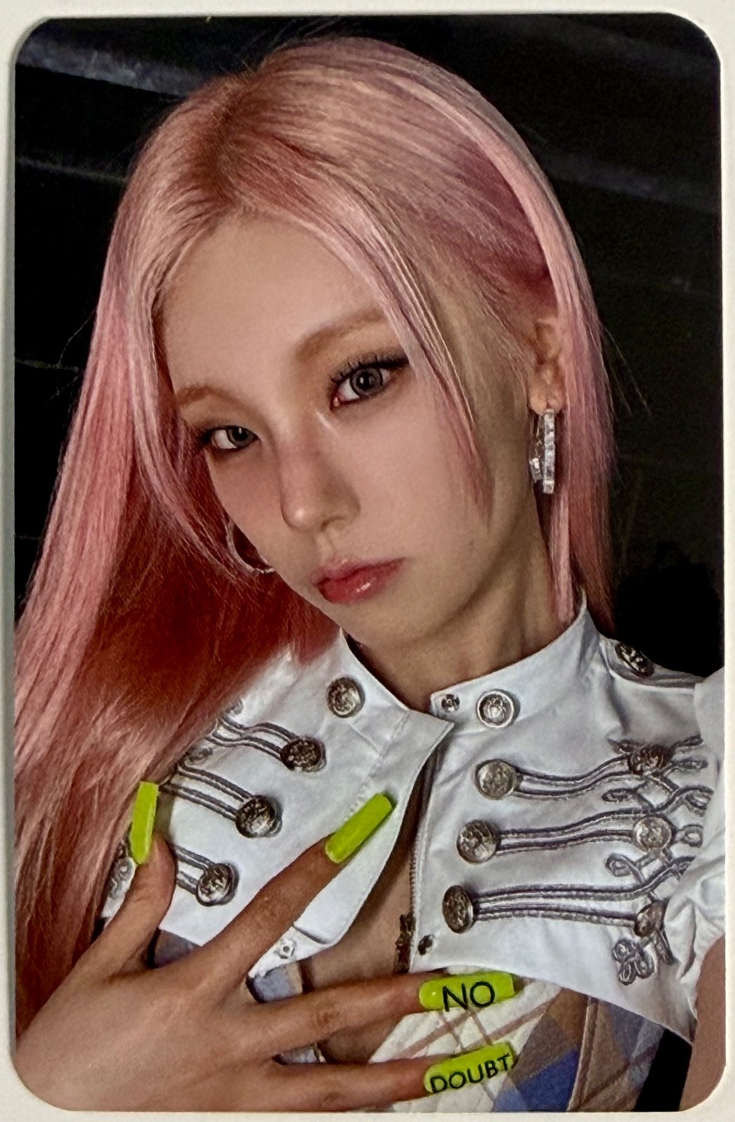 ITZY MOTTO Music Korea POB Version Official Photocard YEJI