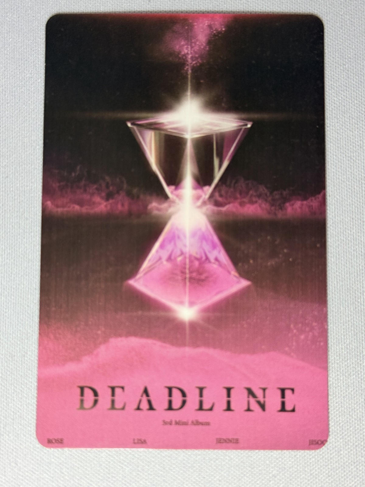 Jisoo Blackpink Photocard Blinks – Deadline 3rd Mini Album Kpop Cute Sexy Selfie