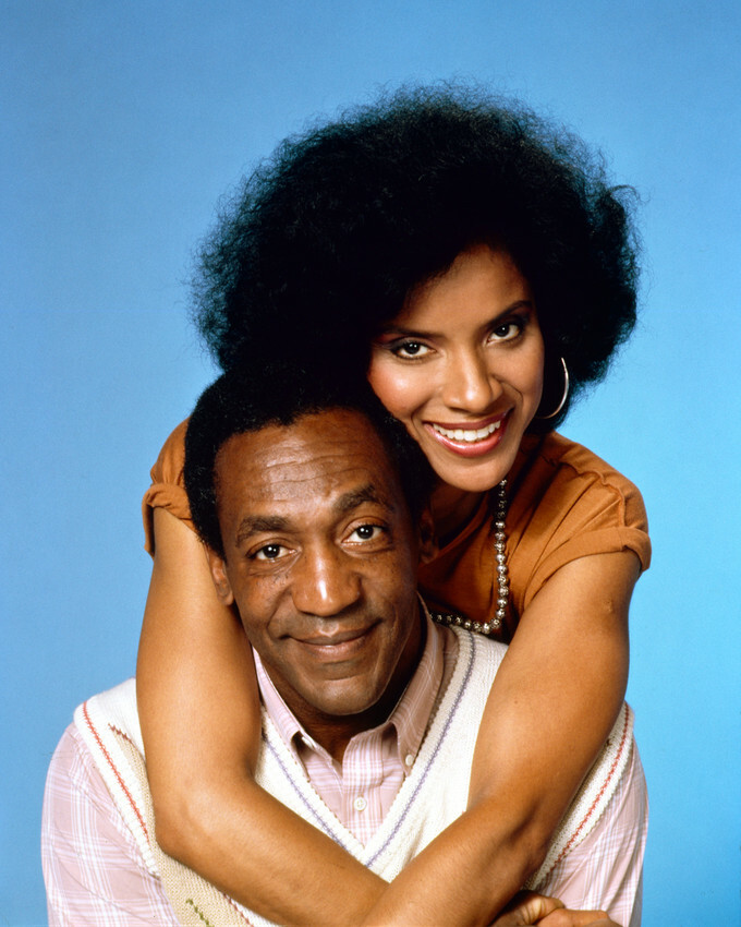 Bill Cosby and Phylicia Rashad in The Cosby Show 16×20 Canvas Giclee